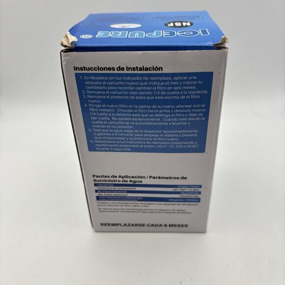 ICEPURE RWF0600A Refrigerator Water Filter NEW Fits GE Kenmore Hotpoint Models - Picture 3 of 12